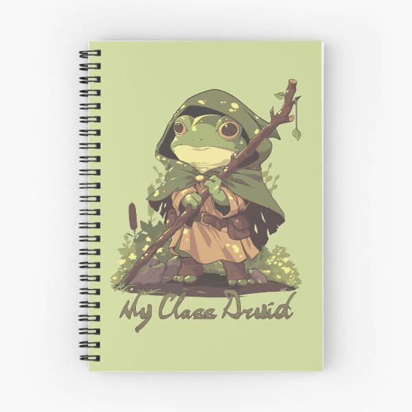 Item preview, Frog My Class Druid designed and sold by myanko.