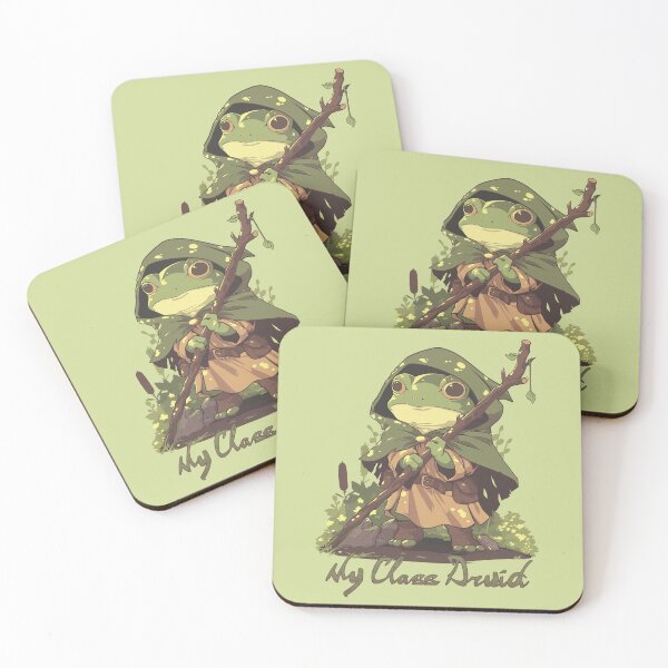 Item preview, Frog My Class Druid designed and sold by myanko.