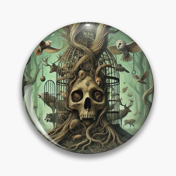Item preview, Artistic Skull 04 designed and sold by PawPrintDecals.