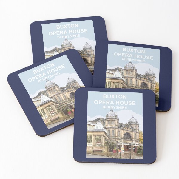 Item preview, Buxton Opera House Derbyshire Peak District Travel location poster designed and sold by BarbaraGlebska.