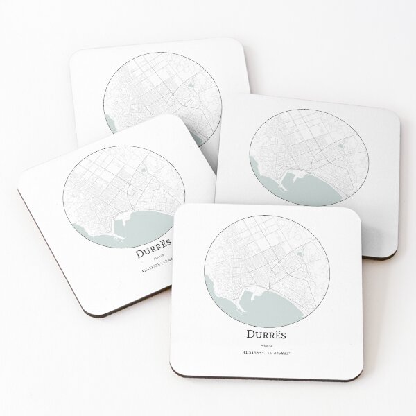 Item preview, Topografía de Durrës designed and sold by JohnnysHeath.