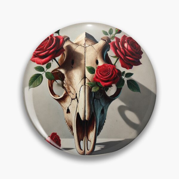 Item preview, Artistic Skull 05 designed and sold by PawPrintDecals.