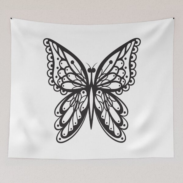 Item preview, butterfly tattoo designed and sold by elegantqueen08.