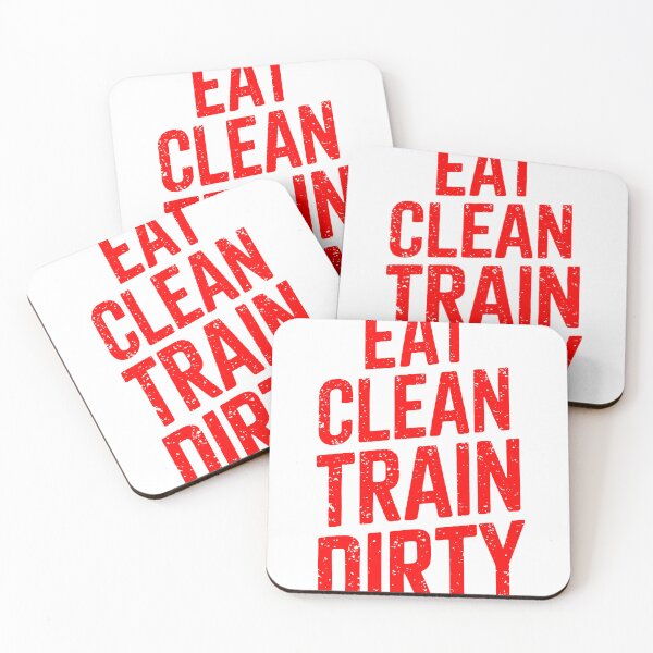 Item preview, Eat Clean Train Dirty  designed and sold by SewRed.