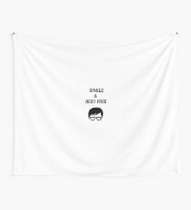 humor clever funny hipster sarcasm shirt Wall Tapestry