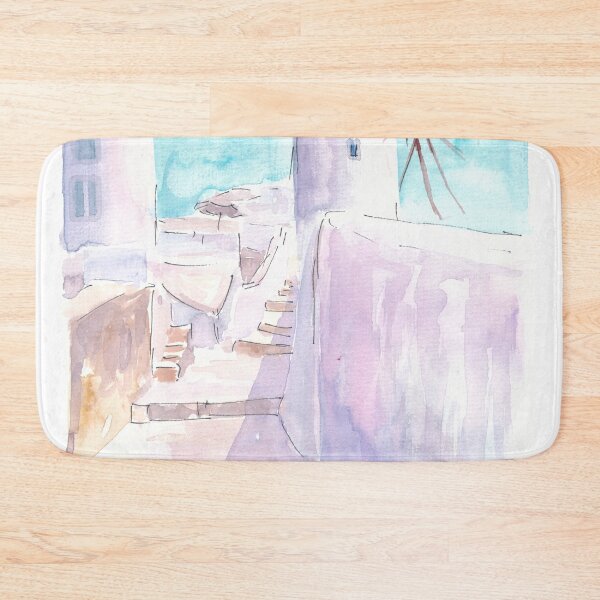Item preview, Bright and Sunny Day in Oia Santorini under the Windmills designed and sold by artshop77.
