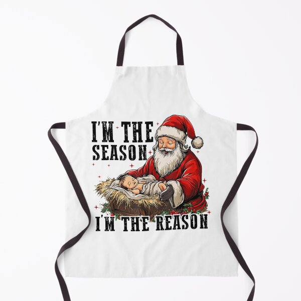 Item preview, I'm The Season Santa Im The Reason Jesus Christian Christmas designed and sold by tystock.