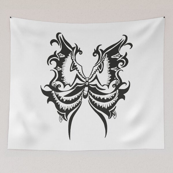 Item preview, butterfly tattoo designed and sold by elegantqueen08.