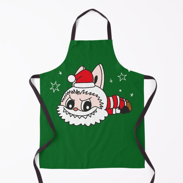 Item preview, Labubu Christmas sticker designed and sold by retrippy.