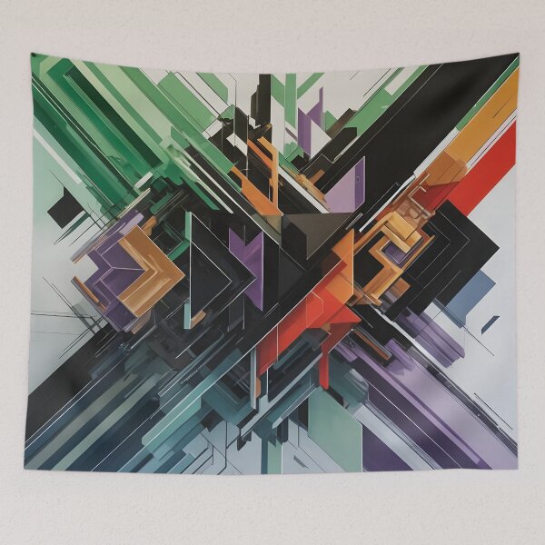 Item preview, Colors and Figures - Abstract Cross - Part IA designed and sold by kjp-design.