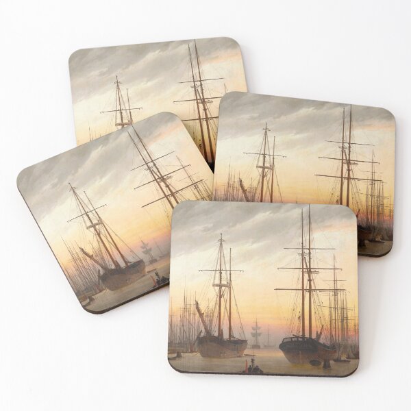 Item preview, View of a Harbor designed and sold by Craphe.
