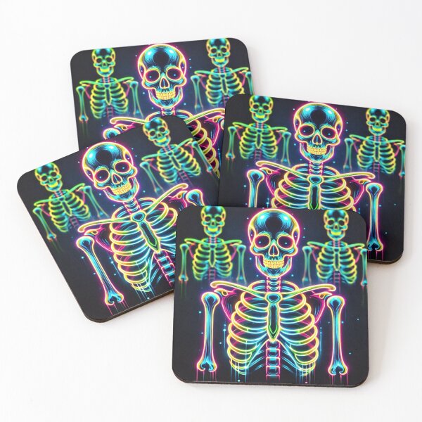 Item preview, Neon Skeletons designed and sold by ThinkIDEA.
