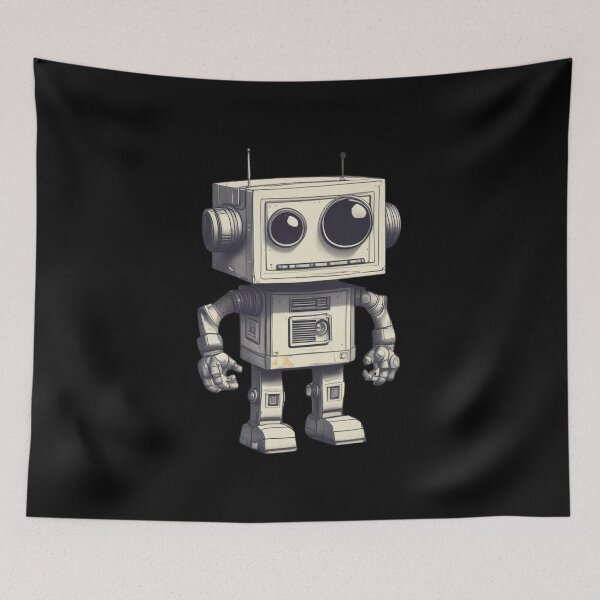 Item preview, Cute Boxy Robot designed and sold by UNK-Fatigues.