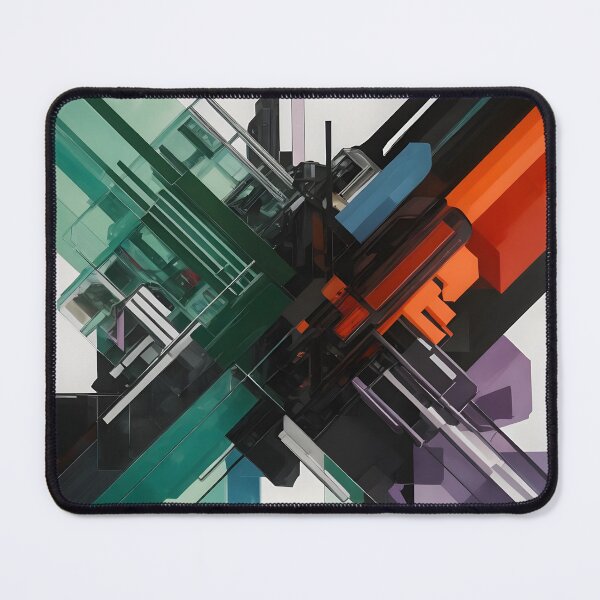 Item preview, Colors and Figures - Abstract Cross - Part IB designed and sold by kjp-design.
