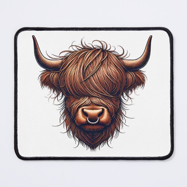 Item preview, Highland Cow. designed and sold by Linework Studio.