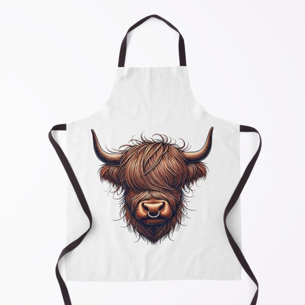 Item preview, Highland Cow. designed and sold by Linework Studio.