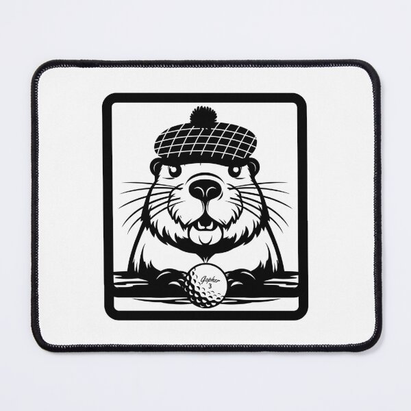 Item preview, Gopher Golfer designed and sold by AMERICANCHEEZ.