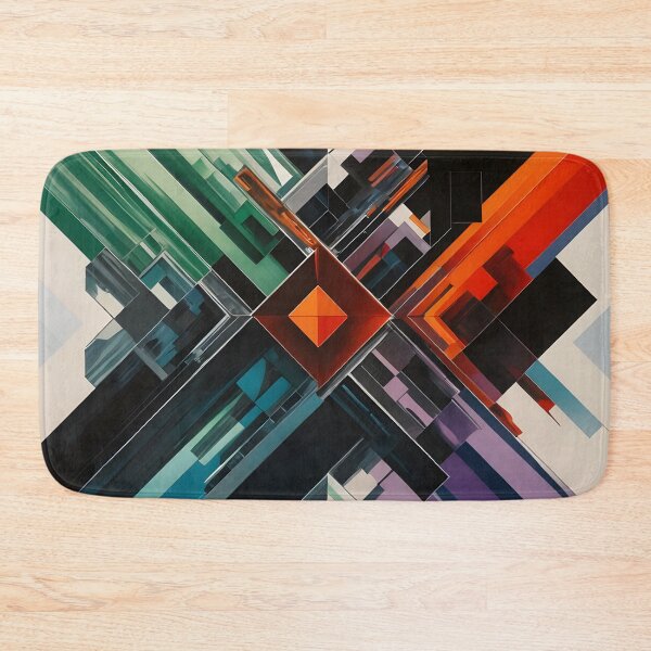 Item preview, Colors and Figures - Abstract Cross - Part IC designed and sold by kjp-design.