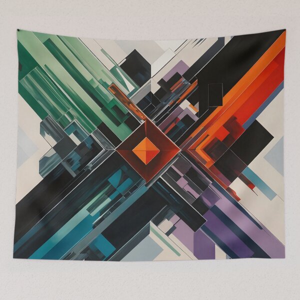 Item preview, Colors and Figures - Abstract Cross - Part IC designed and sold by kjp-design.