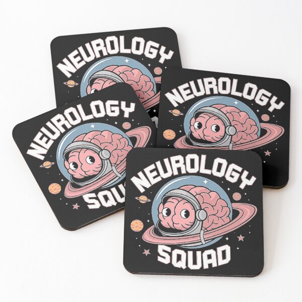 Item preview, Neurology Squad: Fun Brain and Space-Themed Design designed and sold by love3617.