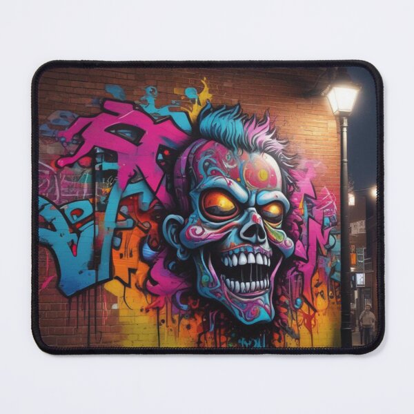 Item preview, Wall With Skull Graffiti  designed and sold by UNK-Fatigues.