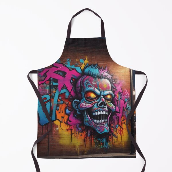 Item preview, Wall With Skull Graffiti  designed and sold by UNK-Fatigues.