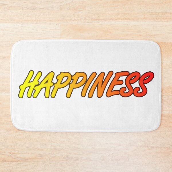 Item preview, Happiness colorful text designed and sold by natalik2024.
