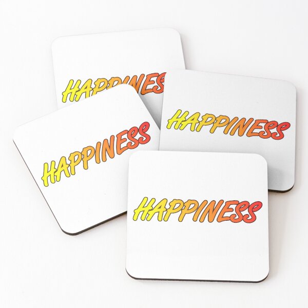 Item preview, Happiness colorful text designed and sold by natalik2024.