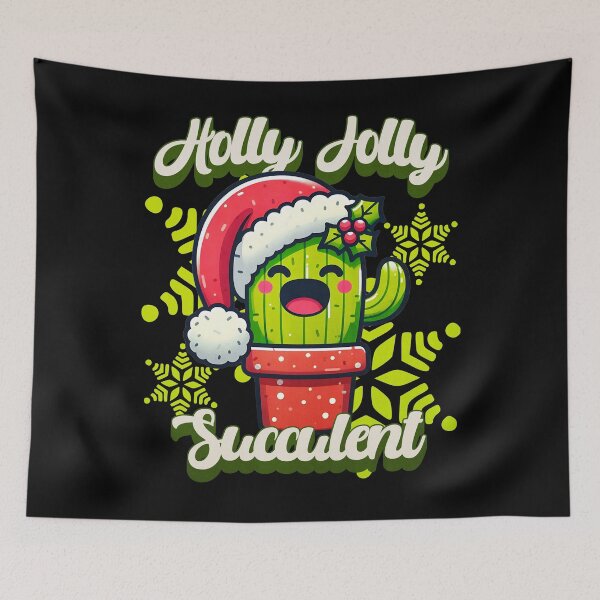 Item preview, SUCULENTA ALEGRE Y DIVERTIDA, CACTUS CON SOMBRERO DE PAPÁ NOEL designed and sold by justyna-s28.