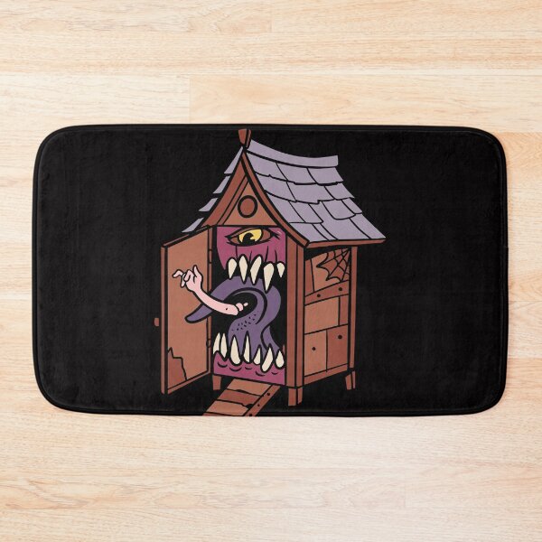 Item preview, Monstrous Haunted Shack Illustration – Spooky and Creepy  designed and sold by DrawHandArt.