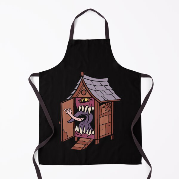 Item preview, Monstrous Haunted Shack Illustration – Spooky and Creepy designed and sold by DrawHandArt.
