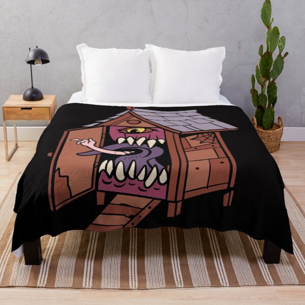 Item preview, Monstrous Haunted Shack Illustration – Spooky and Creepy  designed and sold by DrawHandArt.