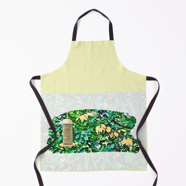 Item preview, Yellow Bird Feeder On The Tree designed and sold by PandLcreations.