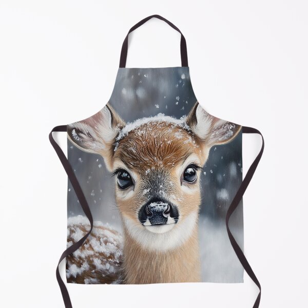 Item preview, Deer standing in the snow designed and sold by valerko26.