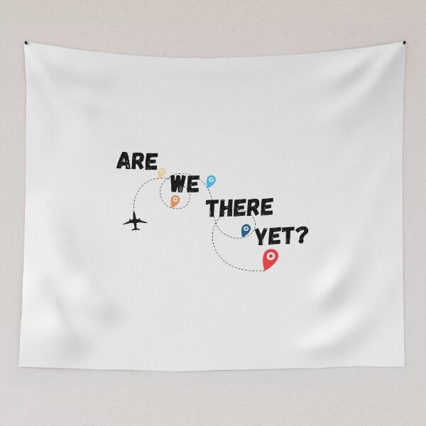 Item preview, Are We There Yet? Airplane | Travel | Vacation | Family Trips | Flying | Relatable designed and sold by SunandShade.