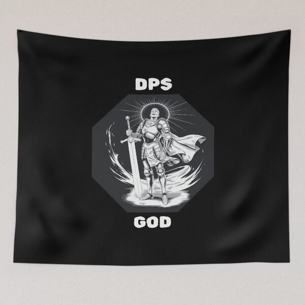 Item preview, DPS MMO - DPS GOD Aesthetic Design designed and sold by FallenStarArt.