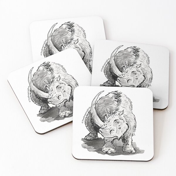 Item preview, Woolly Rhinoceros designed and sold by TheDrawingZoo.