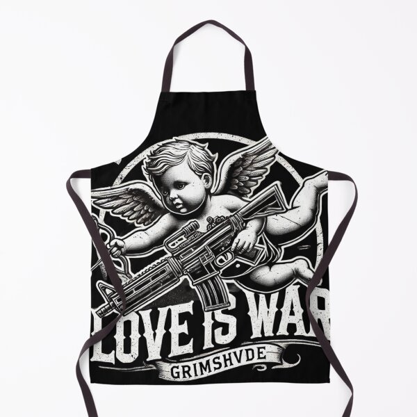 Item preview, GRIMSHVDE Love is War Cherub with Rifle Design designed and sold by GRIMSHVDE.
