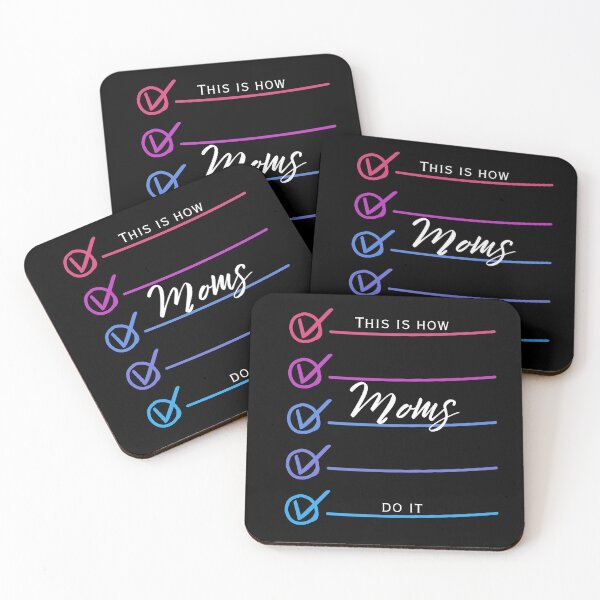 Item preview, This is How Moms Do It Checklist designed and sold by SunandShade.