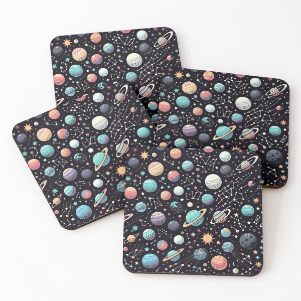 Item preview, Dance of Planets and Stars Pattern designed and sold by Haji  Kamora.
