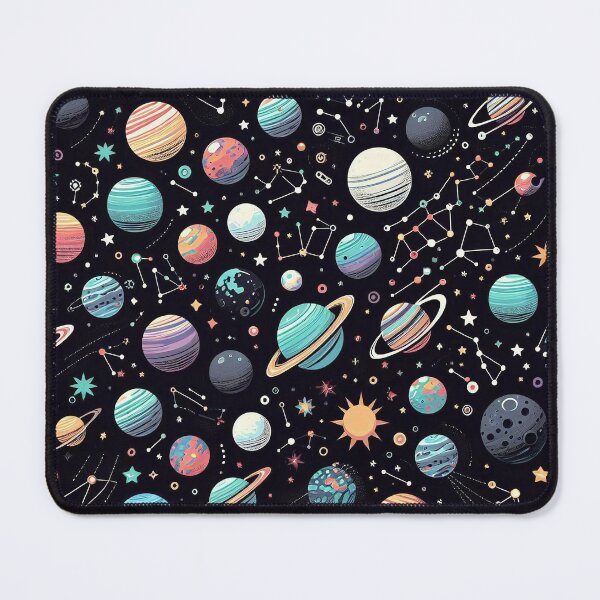Item preview, Dance of Planets and Stars Pattern designed and sold by Haji Kamora.