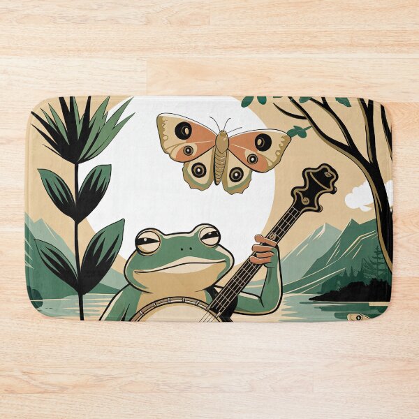 Item preview, Frog Playing The Banjo by Just Choose Love  designed and sold by JustChooseLove.