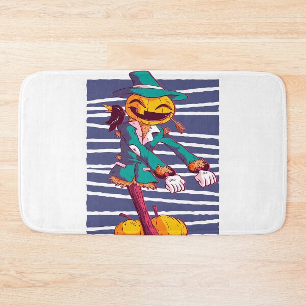 Item preview, Cheerful Scarecrow funny Pumpkin Head Delight designed and sold by DrawHandArt.