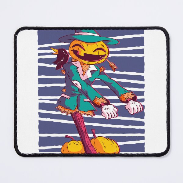 Item preview, Cheerful Scarecrow funny Pumpkin Head Delight designed and sold by DrawHandArt.