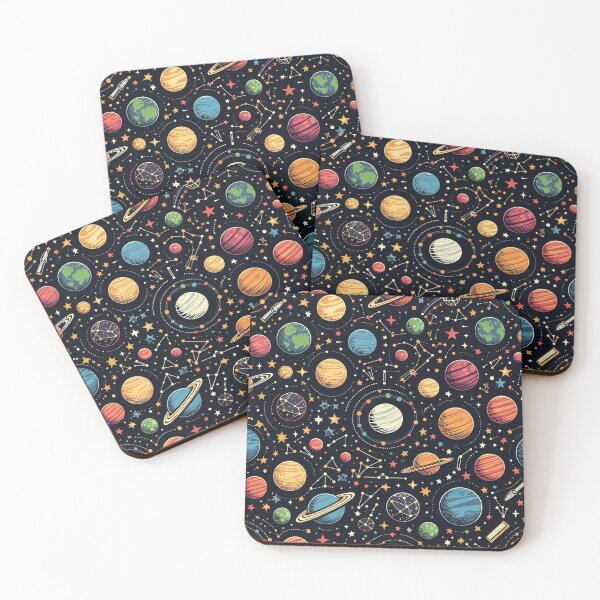 Item preview, Dance of Planets and Stars Pattern designed and sold by Haji  Kamora.