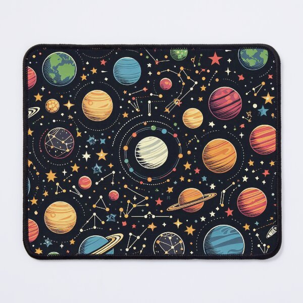 Item preview, Dance of Planets and Stars Pattern designed and sold by Haji Kamora.
