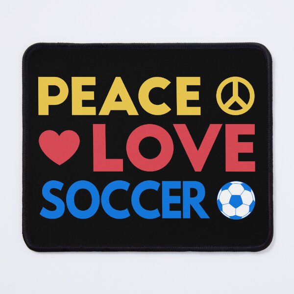 Item preview, Peace Love Soccer III designed and sold by Lemon Pepper.