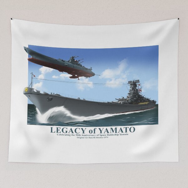 Item preview, Asplenia Studios: Legacy of Yamato - 50th Anniversary (English text, horizontal) designed and sold by Asplenia Studios.