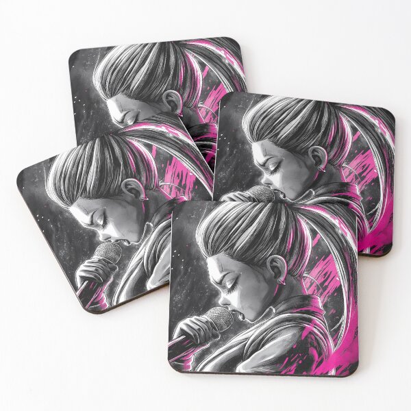 Item preview, Superstar in Pink, ariana inspired art piece designed and sold by ZartyDesigns.