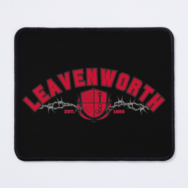 Item preview, Leavenworth Prison “University,” Red designed and sold by UNK-Fatigues.